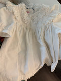 Vintage - White Dress Lace Collar
