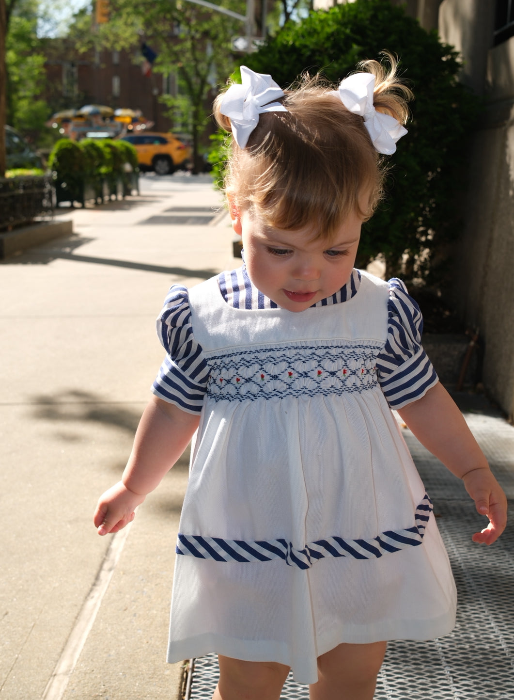 The Frances Handsmocked Dress - 2T