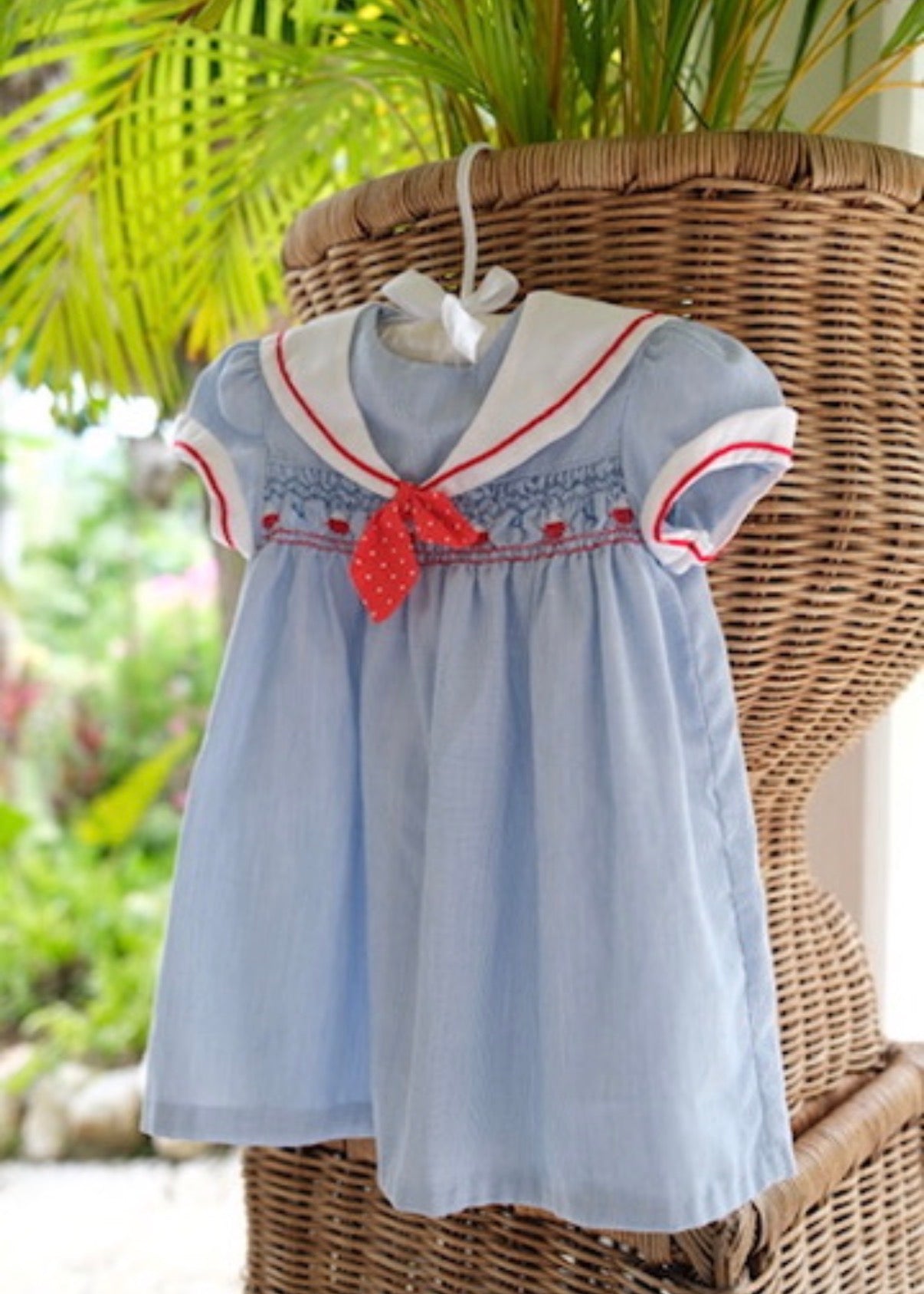 Sailor Handsmocked Dress