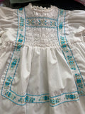 Athena Blue & White Ribbon Dress