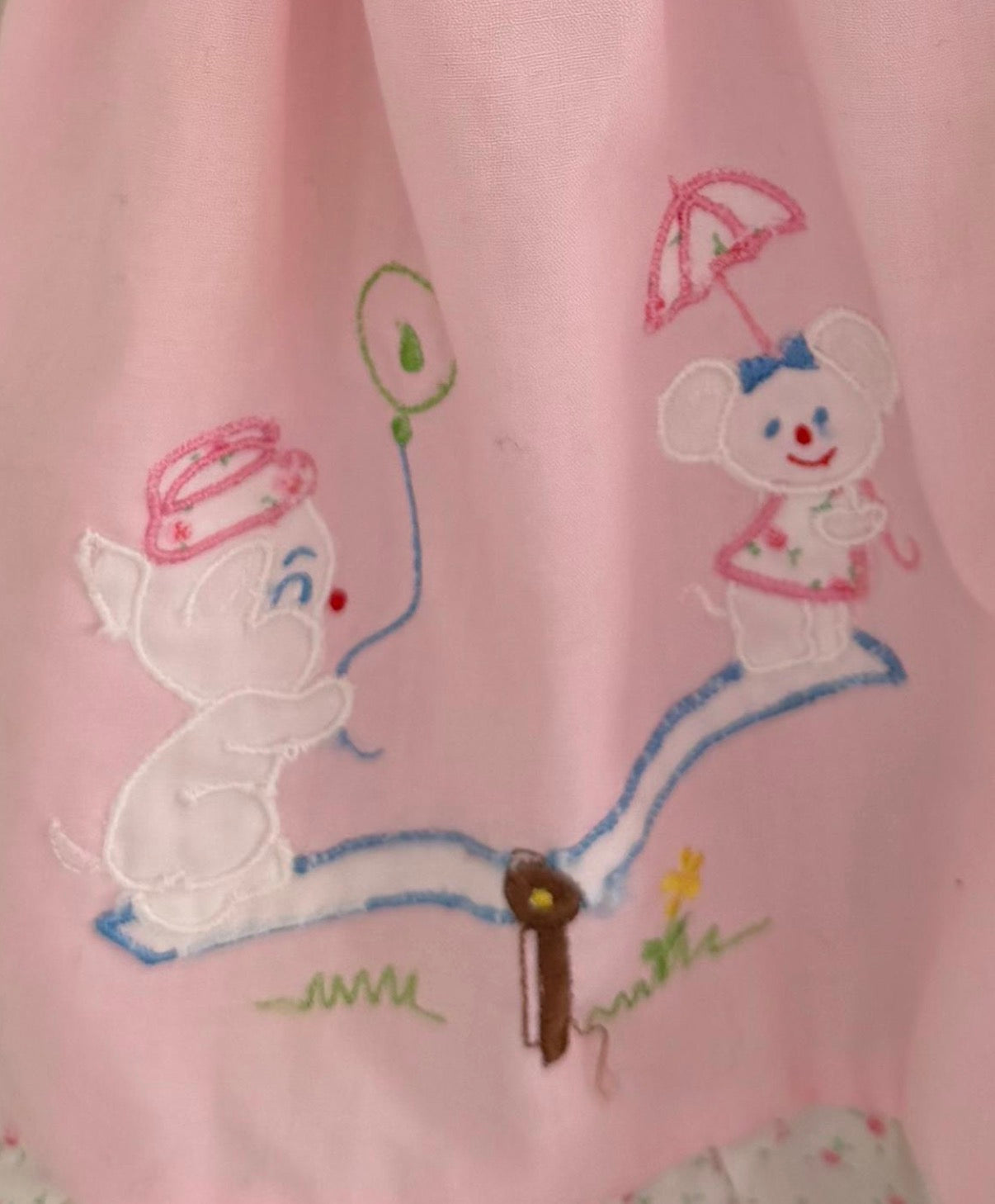 Pink Piggy Baby Dress