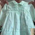 Vintage - Aqua long Sleeve Dress