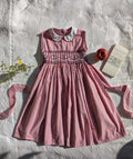 Smocked & Striped Anchor Dress