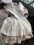 Carmen Vintage Floral Apron Dress