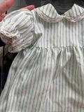 Green Striped Dress