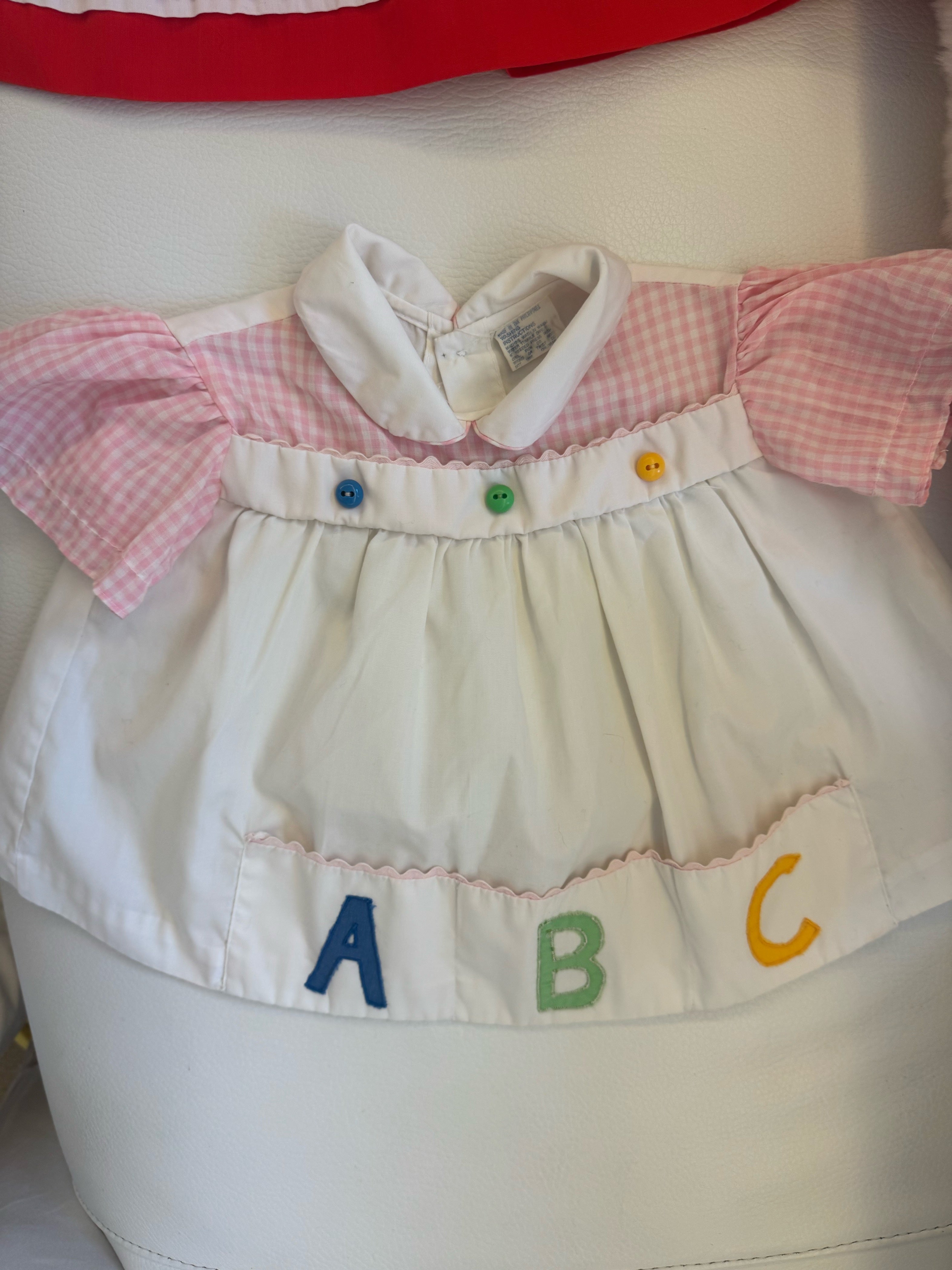 ABC Pink Dress 18-24m