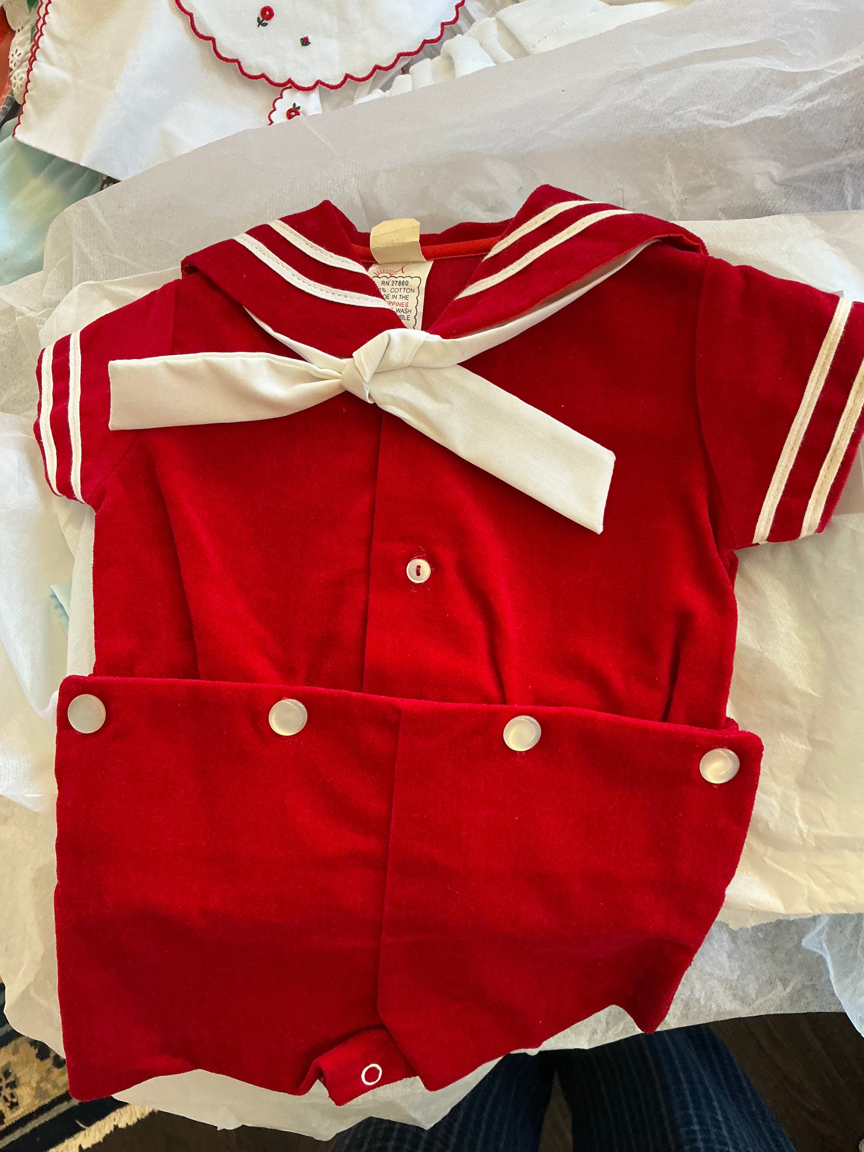 Red Sailor Boy - 6M