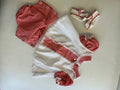 Gingham Red Newborn Set & Shoes