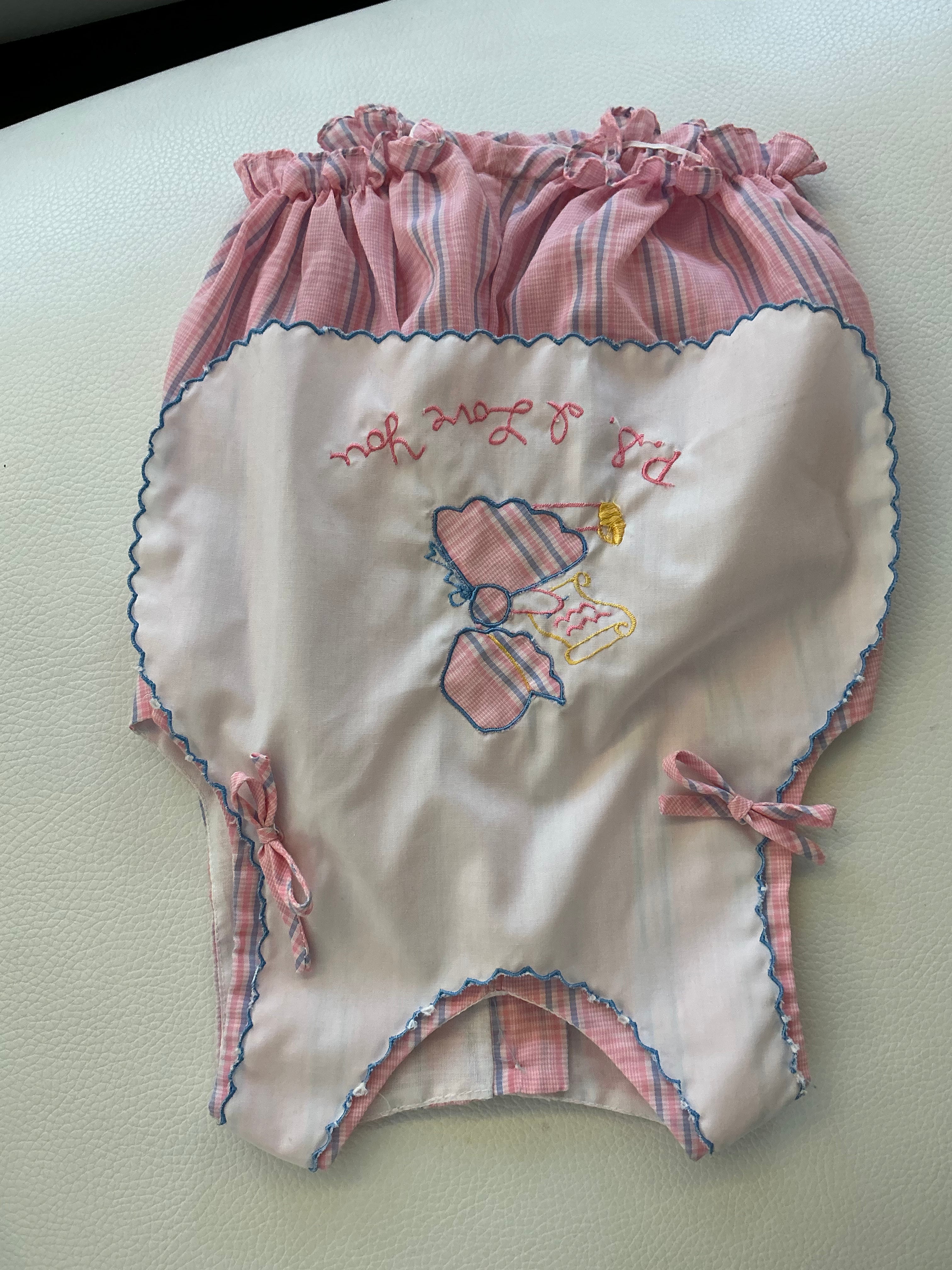 P.S. I love you 70s Pink Romper